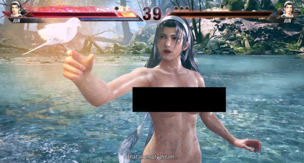Jun Nude mod by HaiseSasan125 (Image via NexusMods)