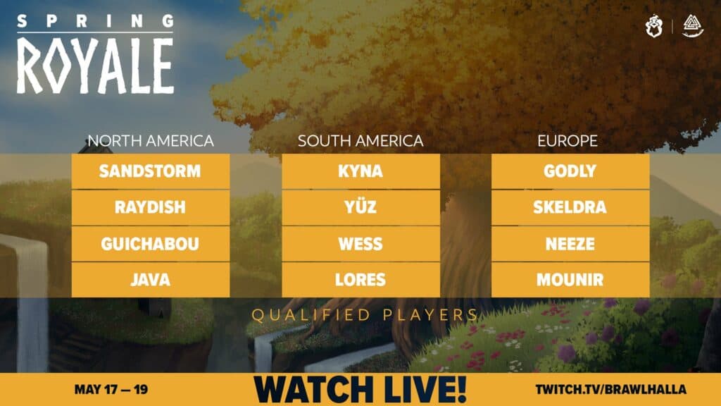 Spring Royale participants (Image via brawlhalla.com)