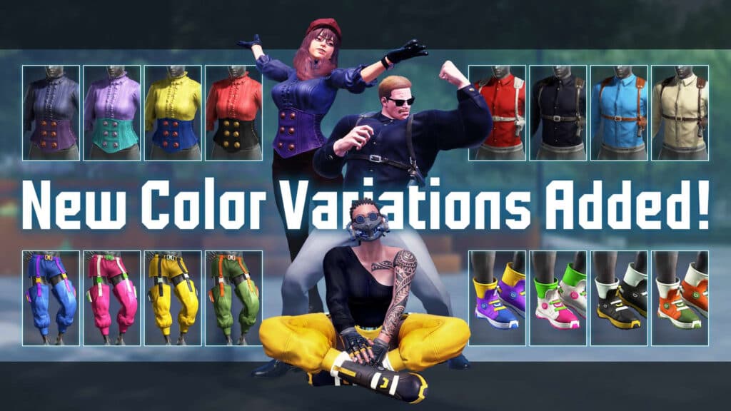 Street Fighter 6 anniversary features new color variations (Image via Capcom)