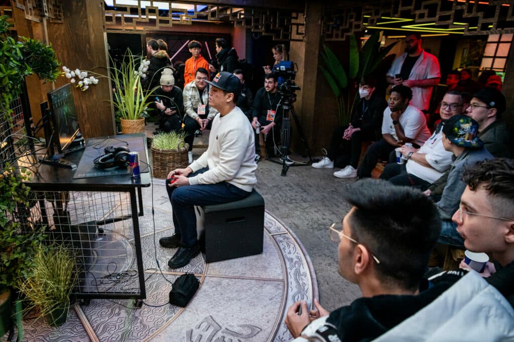 Anakin as a Red Bull eSports player (Image via Mark Roe and Red Bull Content Pool)