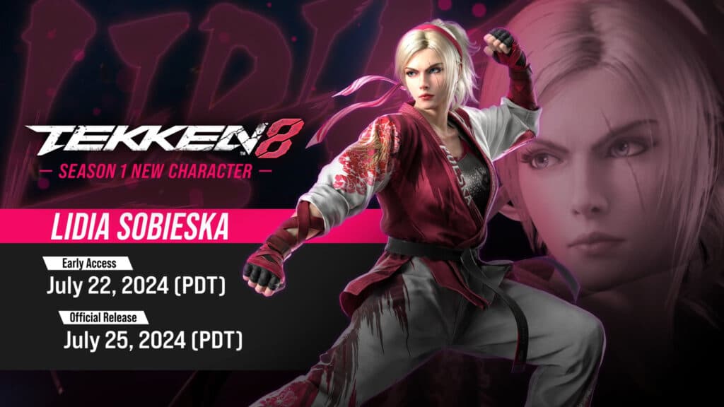TEKKEN 8 Lidia release date (Image via Bandai Namco Entertainment Inc.)
