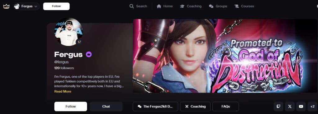 Fergus' profile on metafy.gg