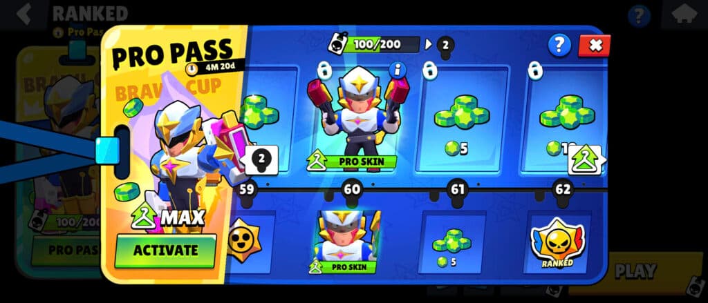 Brawl Stars Pro Pass Season 1 (image via esports.gg)