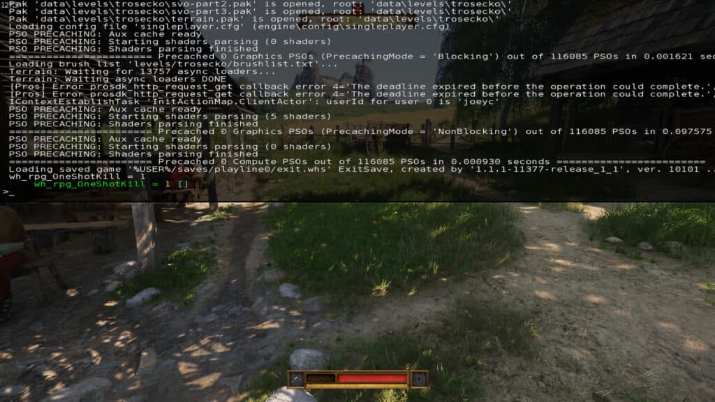 Console commands screenshot (Image via esports.gg)