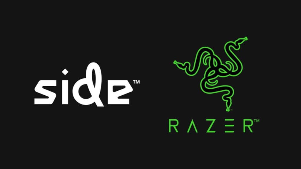 Side and Razer partnership graphic (Image via Side)