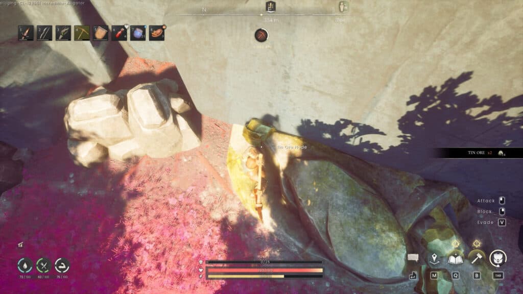 Mining with a better pickaxe yields better results. Screenshot by esports.gg