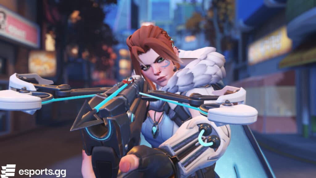 Freja in Overwatch 2 (Screenshot via esports.gg)