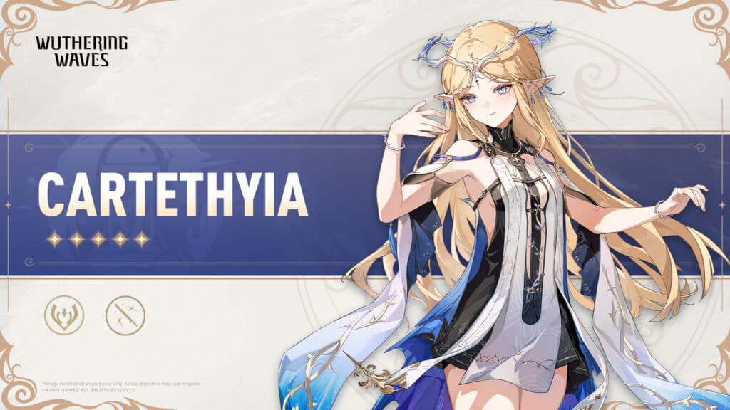 WuWa Cartethyia: Attribute and weapon (Image via Kuro Games)