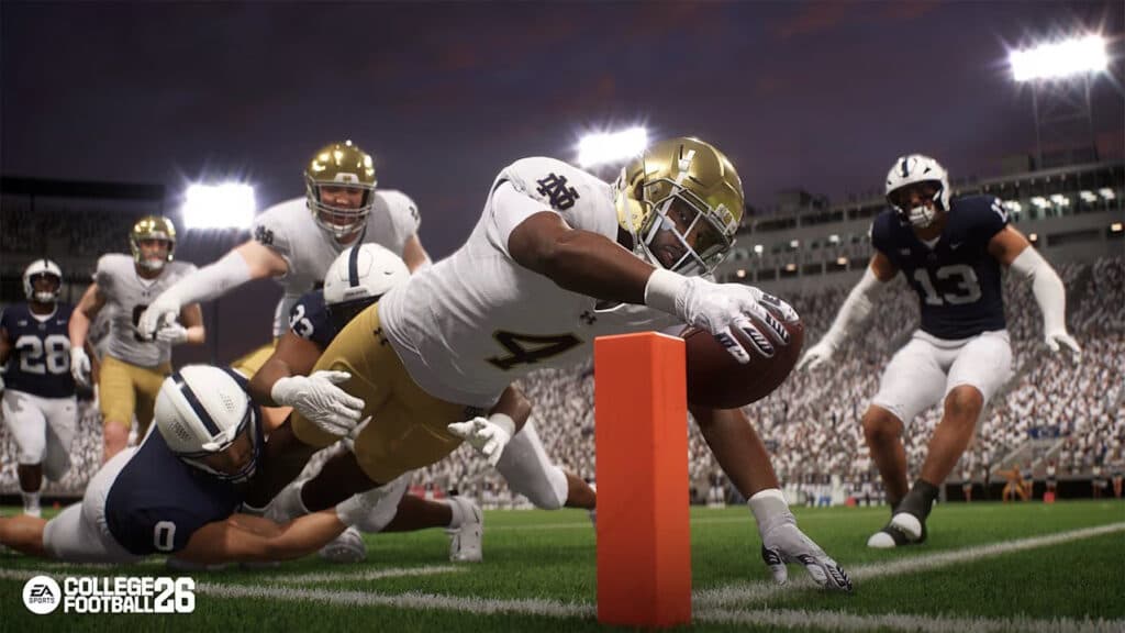 The College Football 26 early access release date is July 7 (Image via Electronic Arts Inc.)