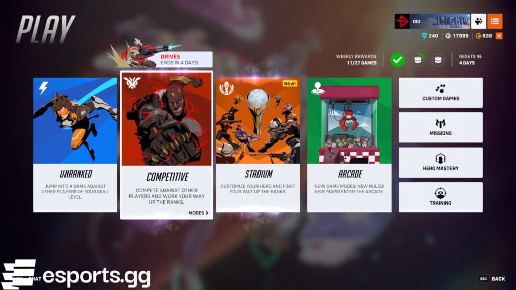 Event duration (Screenshot via esports.gg)