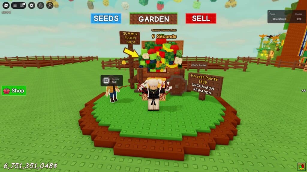 It's possible to earn 1.8k Harvest Points from just a small number of Tomato crops (Screenshot via esports.gg)