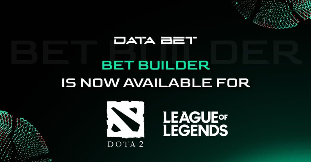 The Bet Builder is expanding to include other esports titles (Image via DATA.BET on Linkedin)