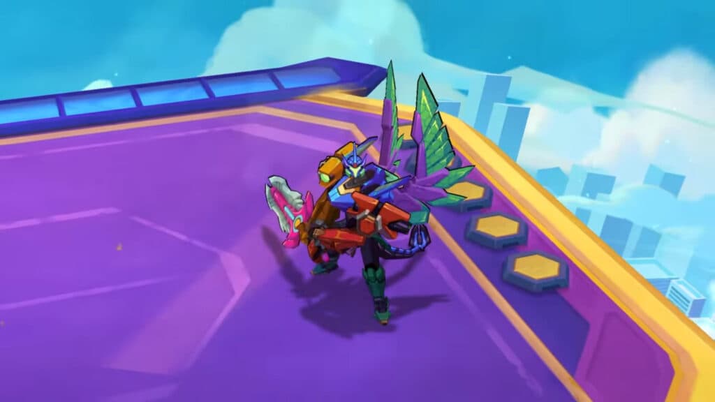 Mighty Mech heals for a portion of all damage its team deals (Image via Riot Games)