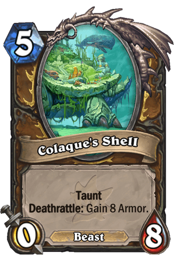 Colaque's Shell, Colaque's appendage